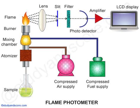 Digital Flame Photometer inc|explain principle of flame photometry.